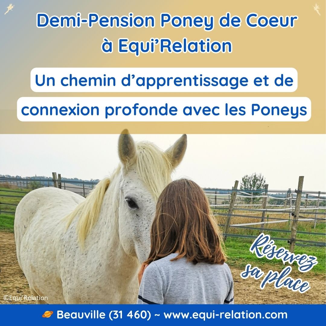 Demi Pension Poney de Coeur à Equi'Relation