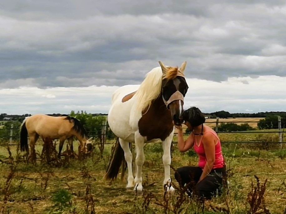 Virginie Tournois avec le Poney Pinta